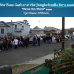 "Gathering of fans in San Pedro, Ca"