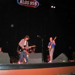 "KLOS gig at the Warner Grand Theatre"