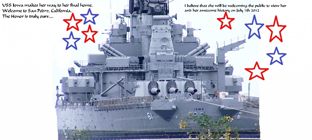 USS Iowa, San Pedro, California 2012