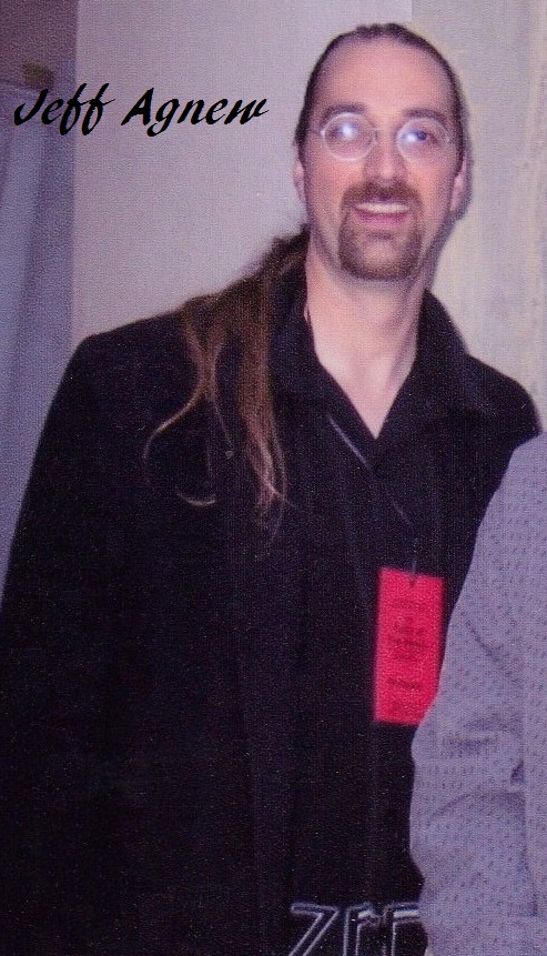 Jeff Agnew backstage Warner Grand Theater 2005 Jeff Agnew Bassist for O'Briens Edge since 2003